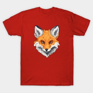 Head animal pixel art T-Shirt